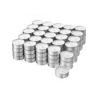 CANDELE TEA LIGHT MOCCOLI SCALDAVIVANDE TEALIGHTS IN PARAFFINA NATURALE 100PZ