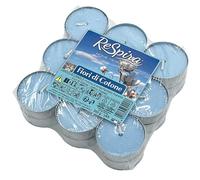 Candele Tea Light profumate fiori di cotone 18 pz