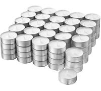 Candele Tea light Tea-Light Conf. 25 pz Ø38x15mm candela lumella lumelle lumini