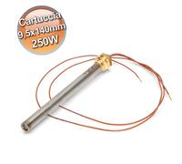 Candeletta accensione per stufa a pellet resistenza 9,5x140mm 250W