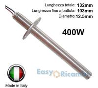 CANDELETTA ACCENSIONE STUFA PELLET 12,5 103 132mm RESISTENZA 400W ENVIRO FIRE