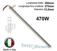 CANDELETTA ACCENSIONE STUFA PELLET RESISTENZA 470W 270mm 280mm 12,5 EDILKAMIN