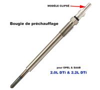 Candeletta di preriscaldo NEWPARTS per Opel Astra Vectra Zafira 2.0 2.2 DTI