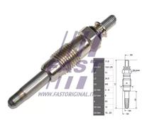 4 x Candela a incandescenza FAST per ALFA ROMEO, ARO, BMW, CITRON, FIAT, FSO