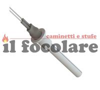 CANDELETTA IN CERAMICA CON FLANGIA PER STUFE A PELLET MCZ SUITE EGO STAR
