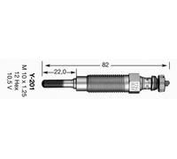 Candeletta Ngk 8838 D-power per Isuzu Mazda Opel Chevrolet Daewoo General Motors