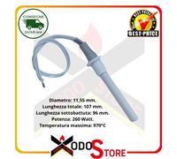 Candeletta Resistenza accensione per stufa a pellet in ceramica 260W-1065