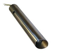 CANDELETTA RESISTENZA ACCENSIONE STUFA a PELLET L 130 W350 CON TUBO