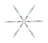 Candeletta riscaldamento Compatibile con BMW Serie 1 3 5 2004 2005 2006 2007 2008 2009 6 pezzi Candelette per riscaldamento Manutenzione 12237786869 0250402002 Accessori