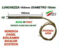 CANDELETTA STUFA PELLET RESISTENZA 10 X165 -NORDICA SICALOR CADEL EDILKAMIN