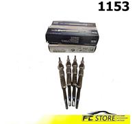 Candelette Beru GE100 Audi A2 A3 A4 Seat Toledo Skoda Octavia VW Golf V Passat