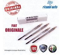 KIT 4 CANDELETTE ORIGINALI FIAT 46754154 ALFA 147 1.9 JTDM 120 CV