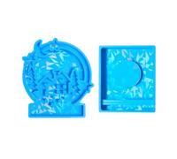 Candeliere a forma cuore Stampo in silicone Stampo base per candela olografica Portacandele a forma casa Ornamenti fai da te Decorazioni per la casa Forniture per matrimoni