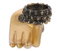 Candeliere di candelabri del buddismo Candelaio per la resina Buddha a forma di