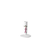 Candeliere Kähler H12 cm Hammershøi Natale con Pittura ad Acquerello, Bianco