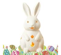 Candeliere Pasquale - Statuetta Coniglietto In Resina Da 11,81 Pollici | Supporto Decorativo Simpatico Coniglietto Decorazione Per Caminetto, Finestra, Soggiorno, Perfetta Casa Per Celebrare La Pasqua