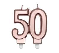 Candelina Elegant numero 50 Rose Gold