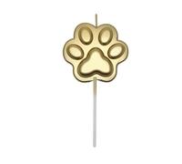 Candelina Impronta Pick Party Pets Gold - Oro