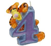 Candelina Winnie the Pooh e amici numero 4
