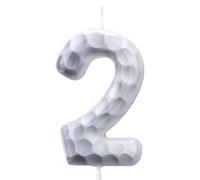 Candeline Compleanno Numeri da Golf, Decorazioni Compleanno a Tema Sportivo Divertenti Candele Cake Topper per Feste a Tema Golf Eventi Sportivi Decorazioni Torte (Numero 2)