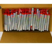 Candeline Magic Flambè 12 cm - 100 Pezzi - Categoria 1 (F1) Libera Vendita CE 0163 - Fontane Scintillanti per Torta e Feste - Uso Interno - Smokeless - Direttiva 2013/29/UE