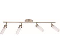 Candellux Concordia lampada da soffitto 4x9 W bianco-nichel 94-14262