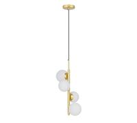 Candellux Cordel lampada sospesa 4x20 W bianco-ottone 34-01559
