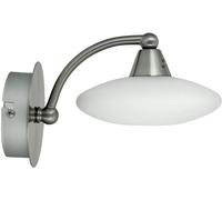 Candellux Elisa lampada da parete 1x40 W bianco-satinato-nichel 21-05857