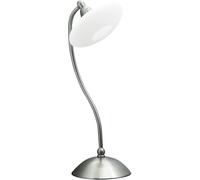 Candellux Elisa lampada da scrivania 1x40 W bianco-satinato-nichel 41-06045