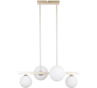 Candellux Kama lampada da soffitto 4x28 W bianco-ottone 34-73426