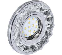 Candellux lampada da incasso 2x35 W cromo 2273617