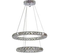 Candellux Lords lampada sospesa 2x24 W cromo 31-32515