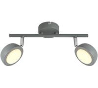 Candellux Mild lampada da soffitto 2x6 W grigio 92-66749