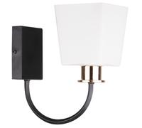 Candellux Schubert lampada da parete 1x40 W nero-oro 21-74225