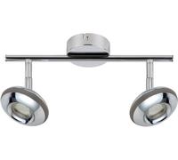 Candellux Skipper lampada da soffitto 2x6 W cromo 92-67562