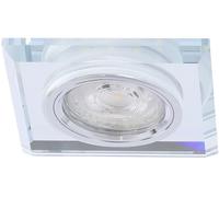 Candellux SS-22 lampada da incasso 2x50 W cromo-trasparente 2226934