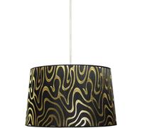 Candellux Tiger lampada sospesa 1x60 W nero-oro 31-94455