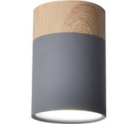 Candellux Tuba lampada da soffitto 1x15 W grigio-legno 2284262