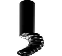 Candellux Tuba lampada da soffitto 1x50 W nero 2282732