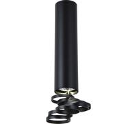 Candellux Tuba lampada da soffitto 1x50 W nero 2282763