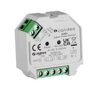 Candeo Modulo dimmerabile Zigbee Compatibile con Amazon Echo, Echo Studio, Philips Hue, Smartthings, Hubitat