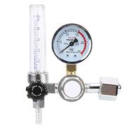 Candeon Regolatore Gas Argon, Riduttore Di Pressione Regolatore Di Pressione per Argon CO2, Regolatore Gas Bombola Argon Con Misuratore Di Portata Manometro for Saldatura MIG TiIG Saldatura