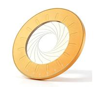 Candeon Rotante Stencil a Cerchio, Regolabile Modello Di Cerchio Metallo Righello Da Disegno Di Cerchio,Flessibile Stencil Cerchio Creatore Di Disegni Circolari per Cerchi Da 25-78mm Disegno