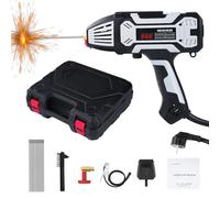 Candeon Saldatrice portatile per elettrodi a mano, saldatrice ad arco, 220V/3000W, saldatrice portatile Arc con inverter IGBT, corrente di uscita 20-200A