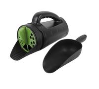 Candeon Shaker di Spargitore a Mano, Spallitore Spargibile di Semi Portatile con Pala, Dimensioni di Apertura Regolabile Spargi per Shaker per Fertilizzanti, Semi di Erba, Sale di