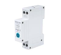 Candeon Tuya - Interruttore con timer, Smart WiFi, 1P, 63 A, 230 VAC, interruttore intelligente con misurazione della corrente per interruttore a distanza Smart Home
