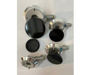 CANDI GASFIRE SOVRANA KIT 4 BRUCIATORI E 4 SPARTIFIAMMA PER CUCINA GAS