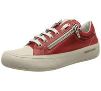 Candice Cooper Rock Deluxe, Sneaker, Donna, White/Red, 35 EU