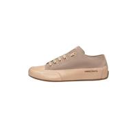 Candice Cooper Rock S-Sneaker in Suede e Pelle tamponata, Tortora 39