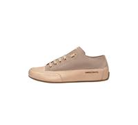 Candice Cooper Rock S-Sneaker in Suede e Pelle tamponata, Tortora 38